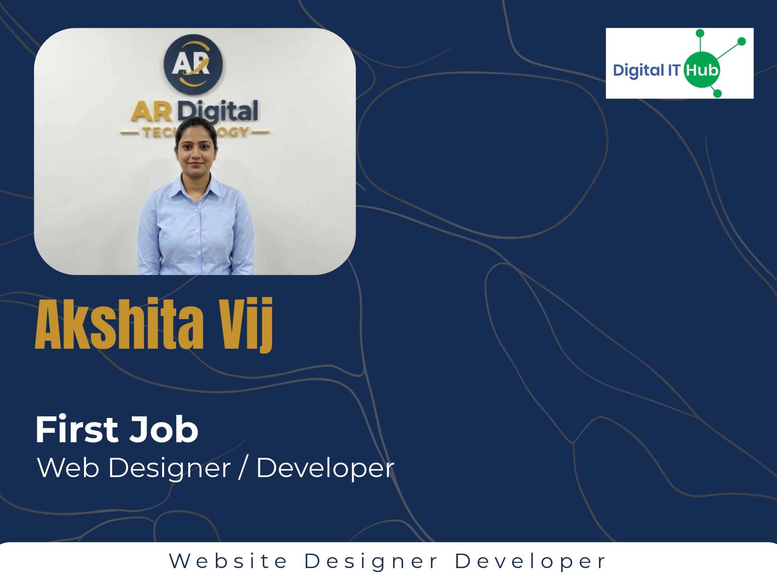 AR Digital Technology student